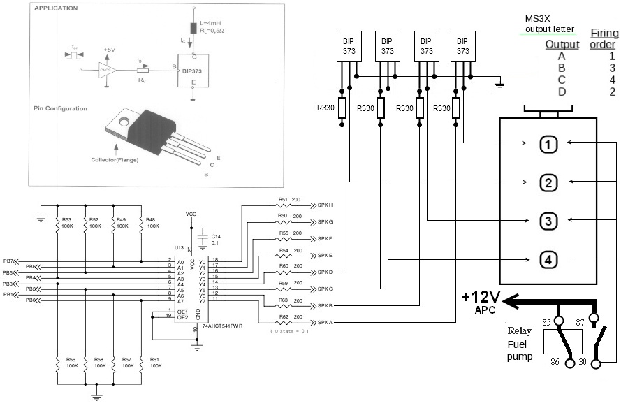 MS3X how to drive high current coils wasted spark or COP